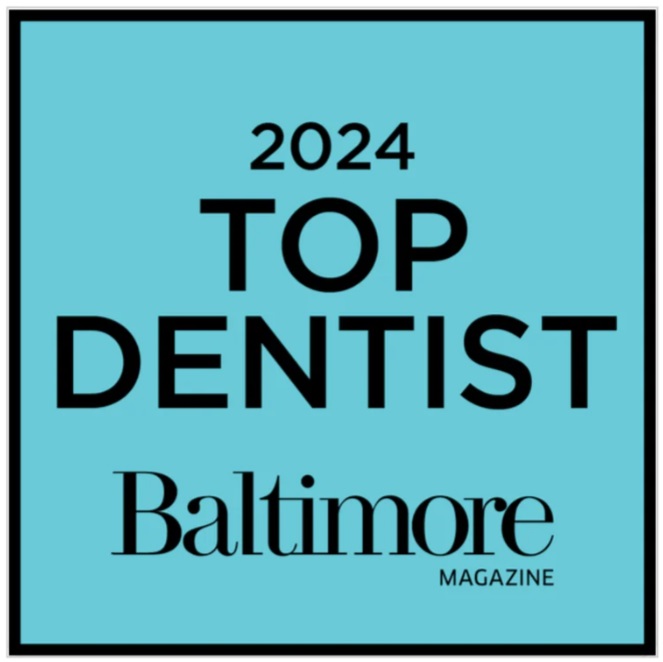 2024 Top Dentist Baltimore Magazine