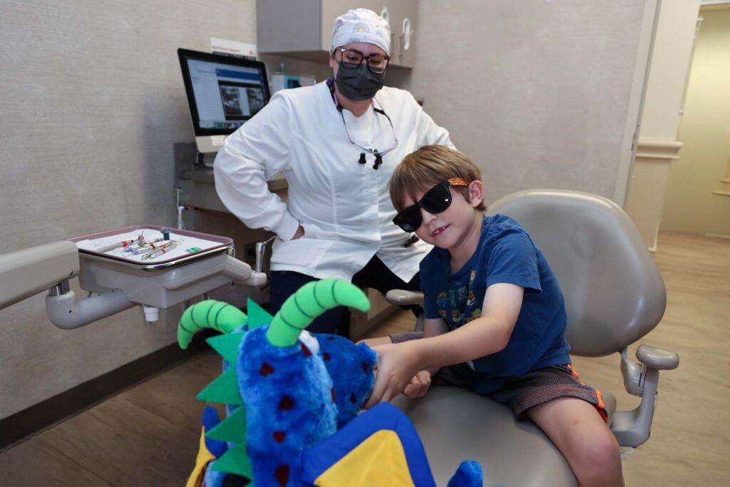 Shipley's Dental Care Staff with Patient